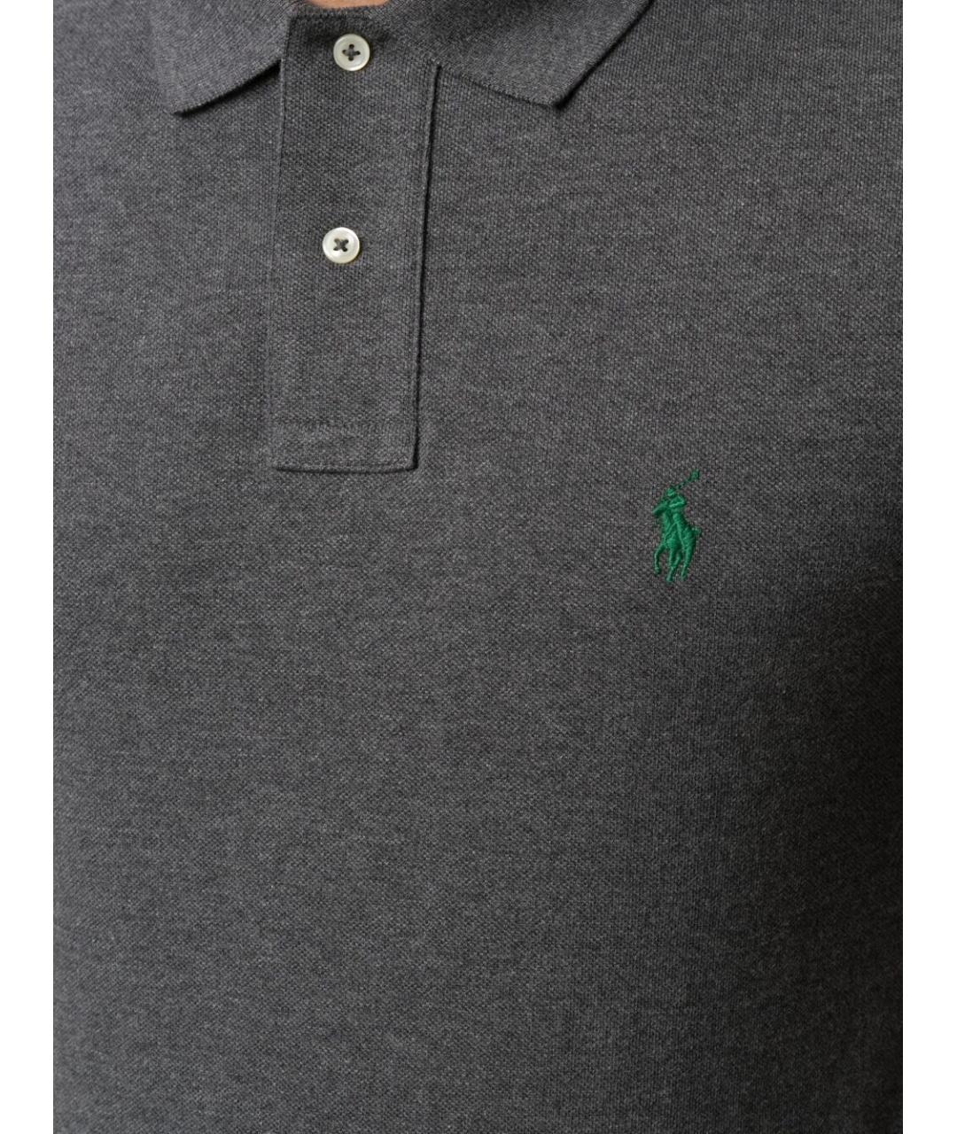 POLO RALPH LAUREN Серая футболка, фото 3