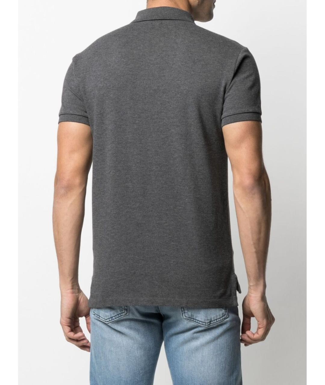 POLO RALPH LAUREN Серая футболка, фото 4