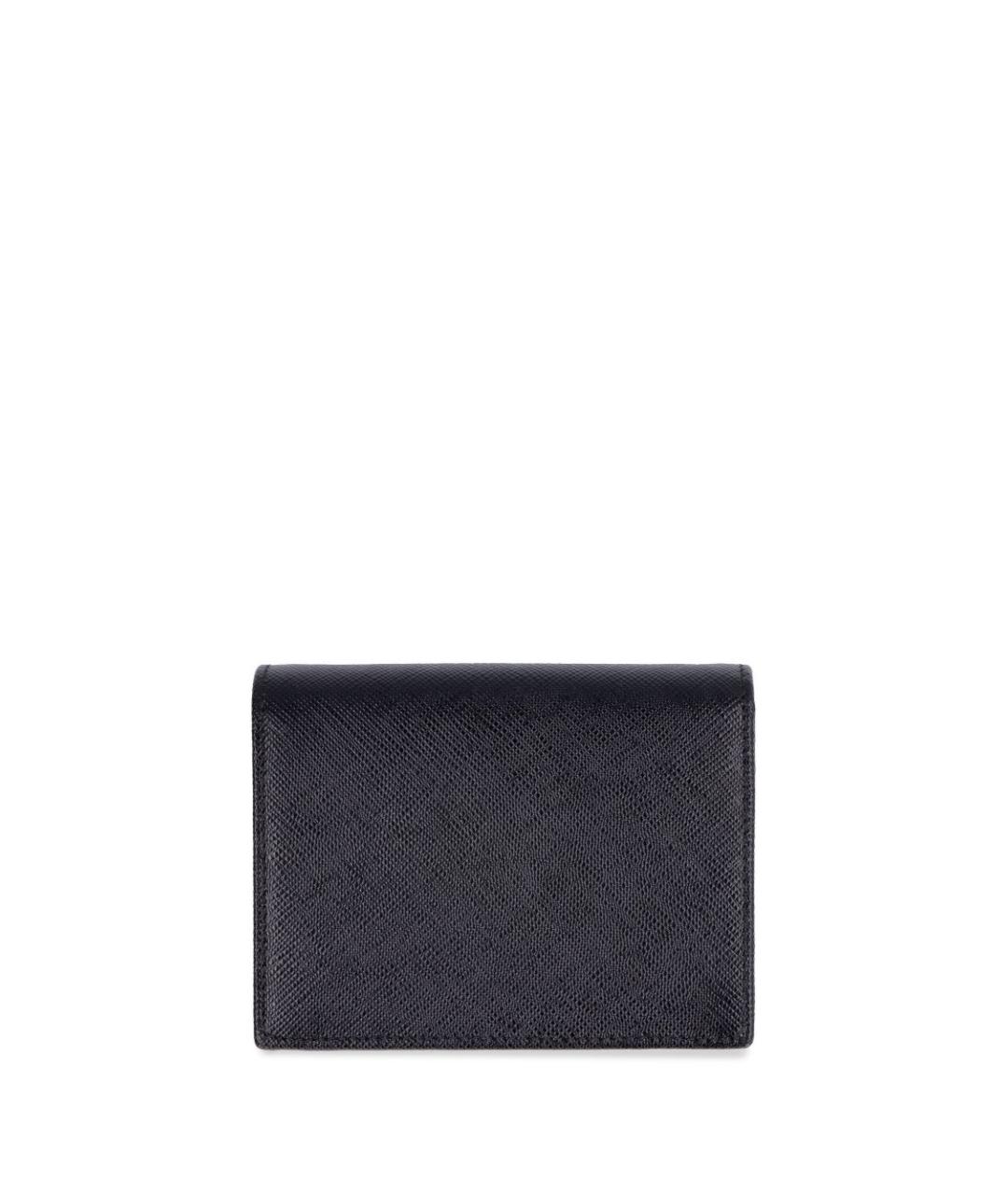 PRADA Черный кожаный кошелек, фото 2