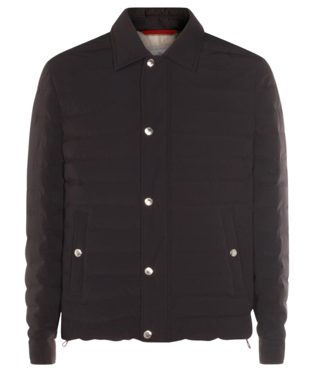 BRUNELLO CUCINELLI Черная полиамидовая куртка, фото 1