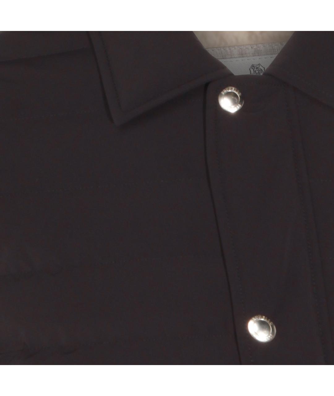 BRUNELLO CUCINELLI Черная полиамидовая куртка, фото 4