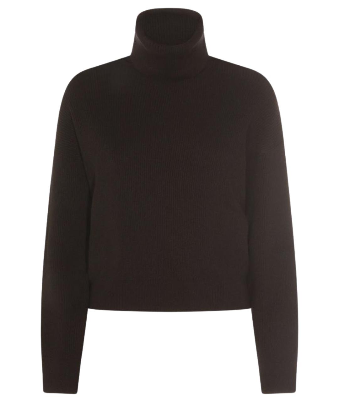 BRUNELLO CUCINELLI Коричневый шерстяной джемпер / свитер, фото 1