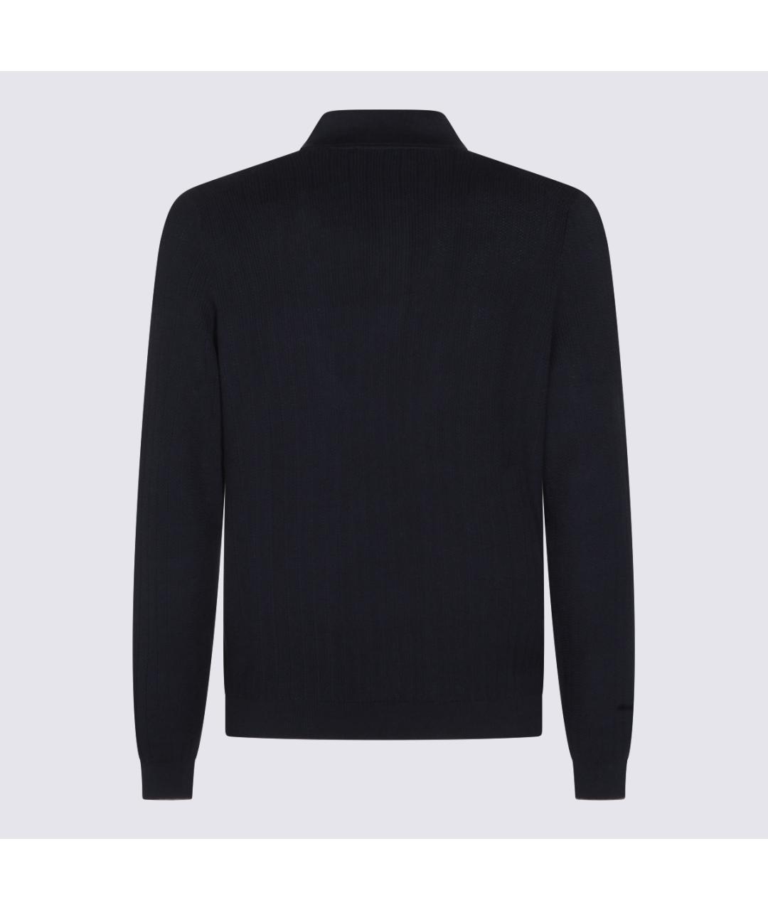 BRUNELLO CUCINELLI Синий хлопковый джемпер / свитер, фото 2