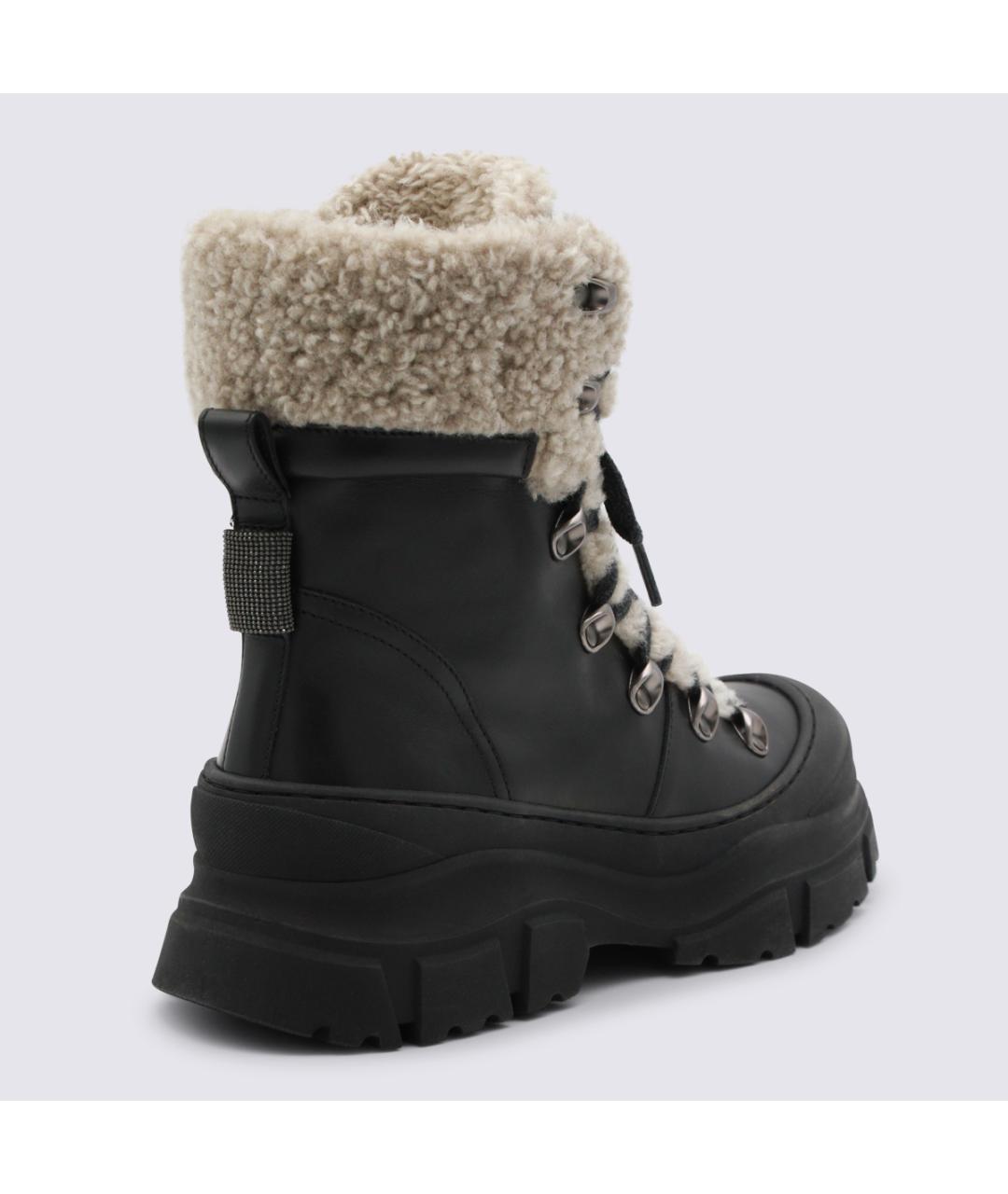 BRUNELLO CUCINELLI Мульти кожаные ботинки, фото 3