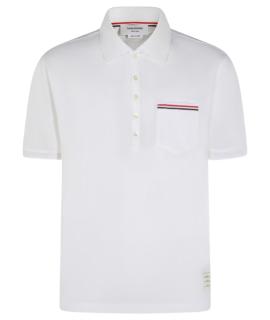 THOM BROWNE Поло с коротким рукавом
