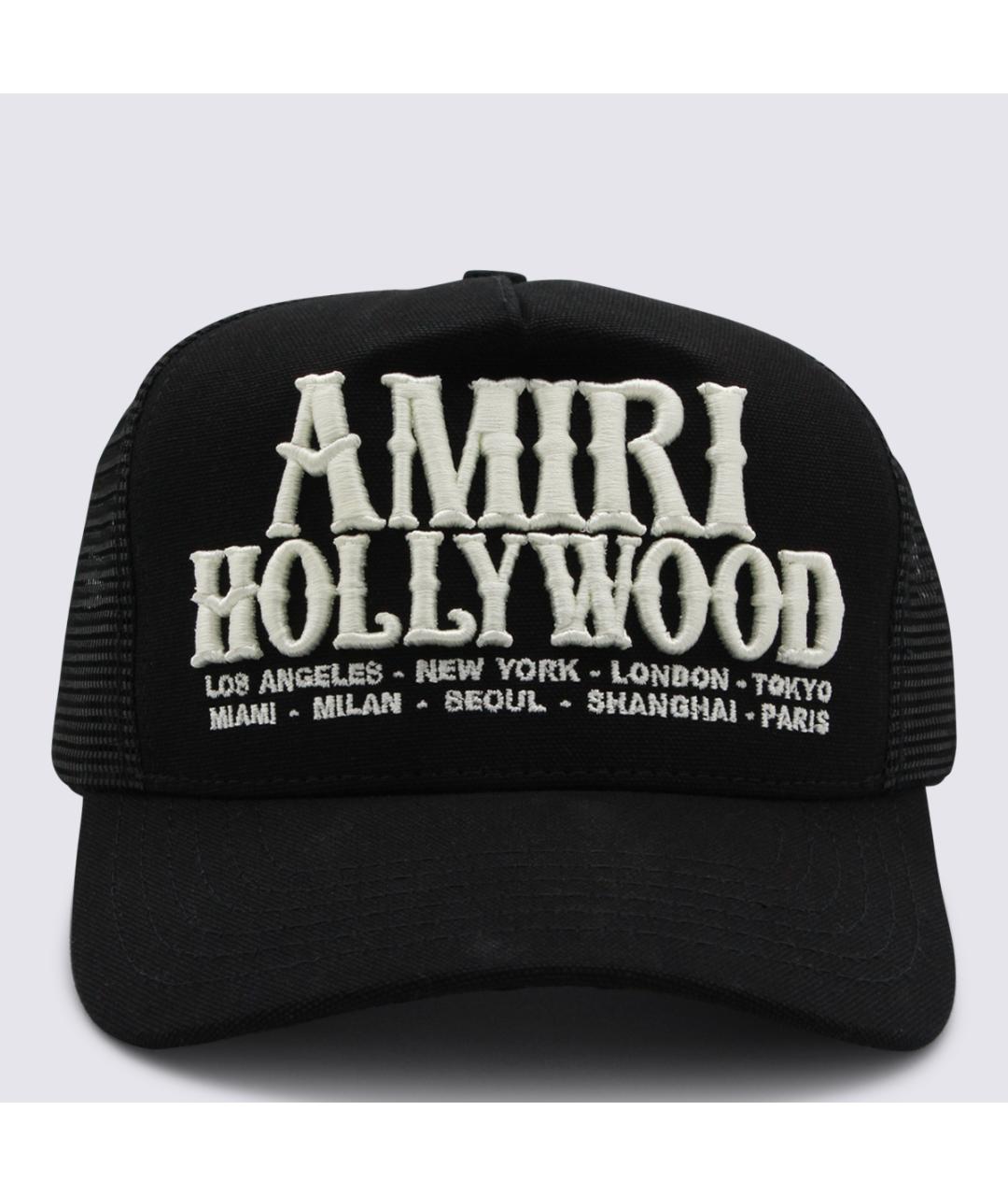 AMIRI Черная хлопковая кепка/бейсболка, фото 4