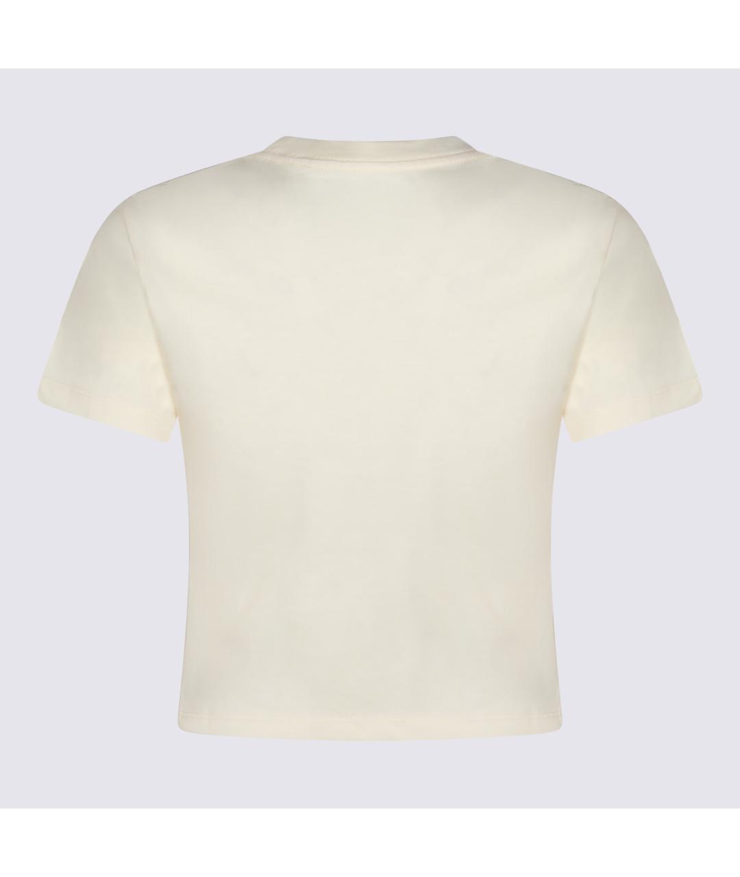 AMIRI Белая хлопковая футболка, фото 2