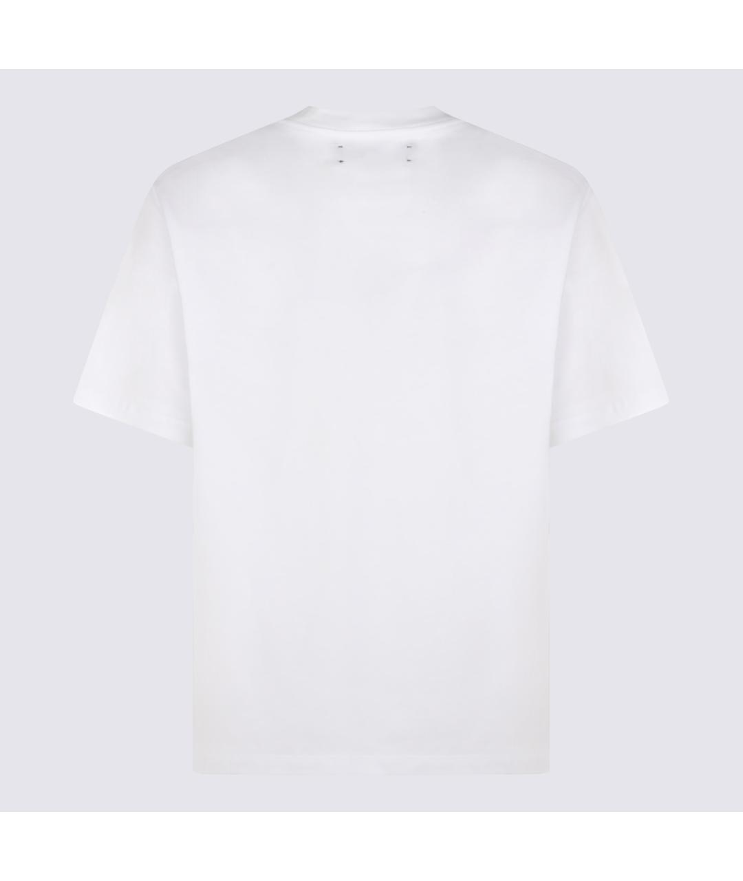 AMIRI Белая хлопковая футболка, фото 2