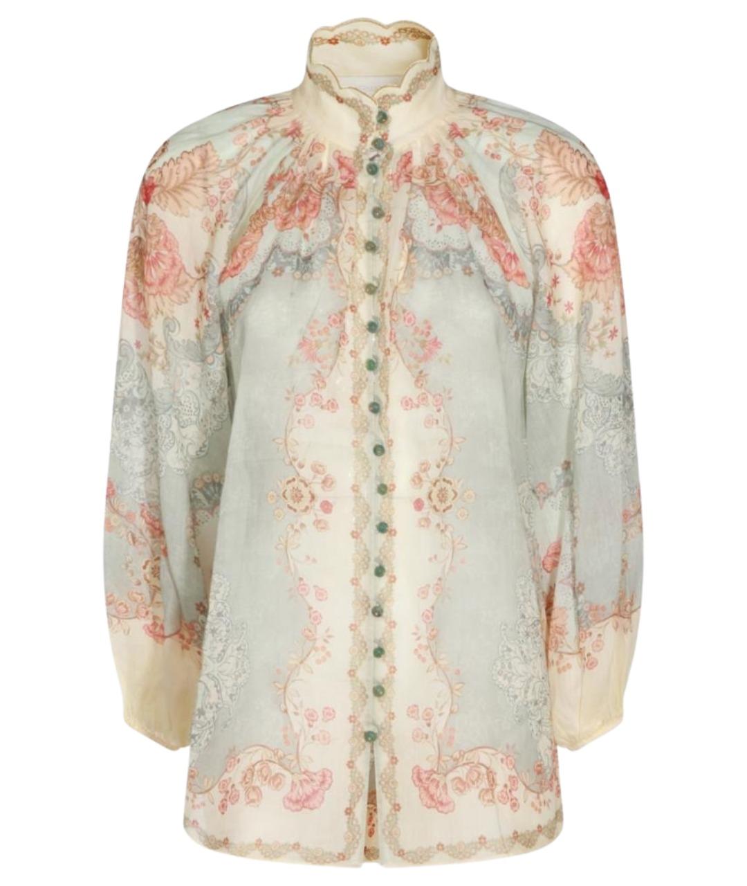 ZIMMERMANN Мульти рубашка, фото 1