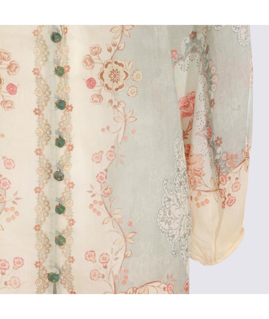 ZIMMERMANN Мульти рубашка, фото 4