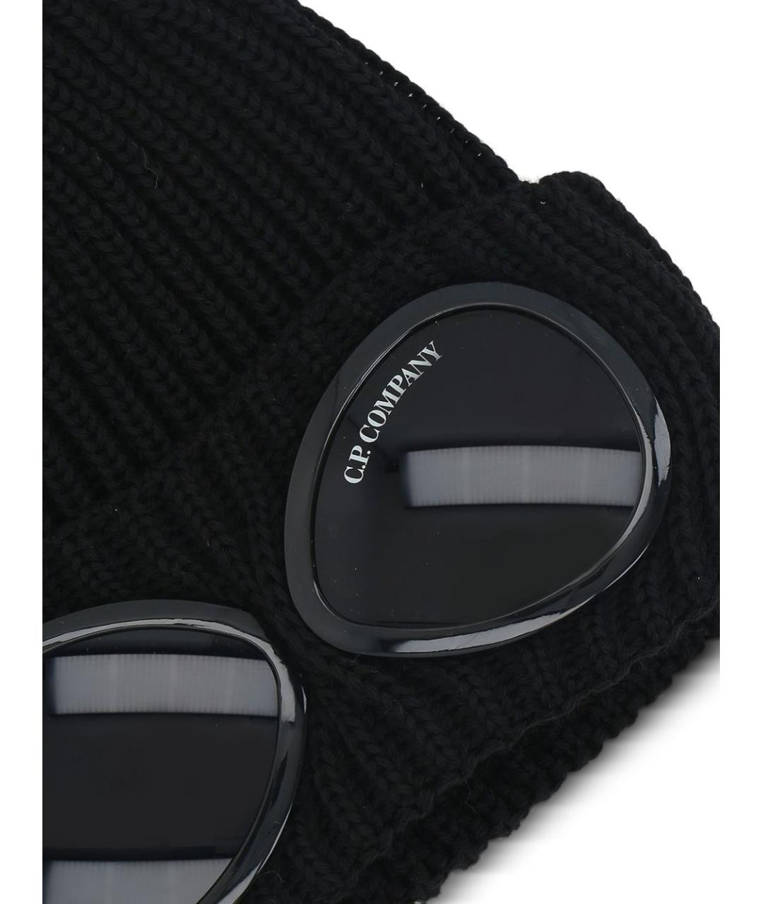 CP COMPANY Черная шерстяная шапка, фото 2
