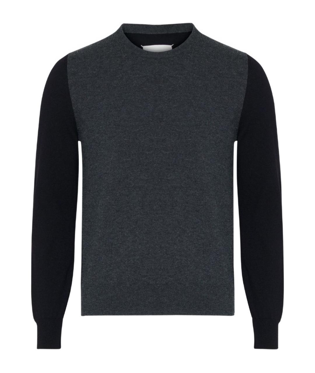 MAISON MARGIELA Серый шерстяной джемпер / свитер, фото 1