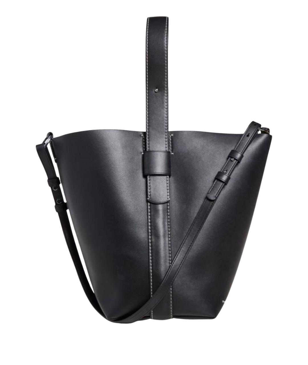 PROENZA SCHOULER Черная кожаная сумка через плечо, фото 9