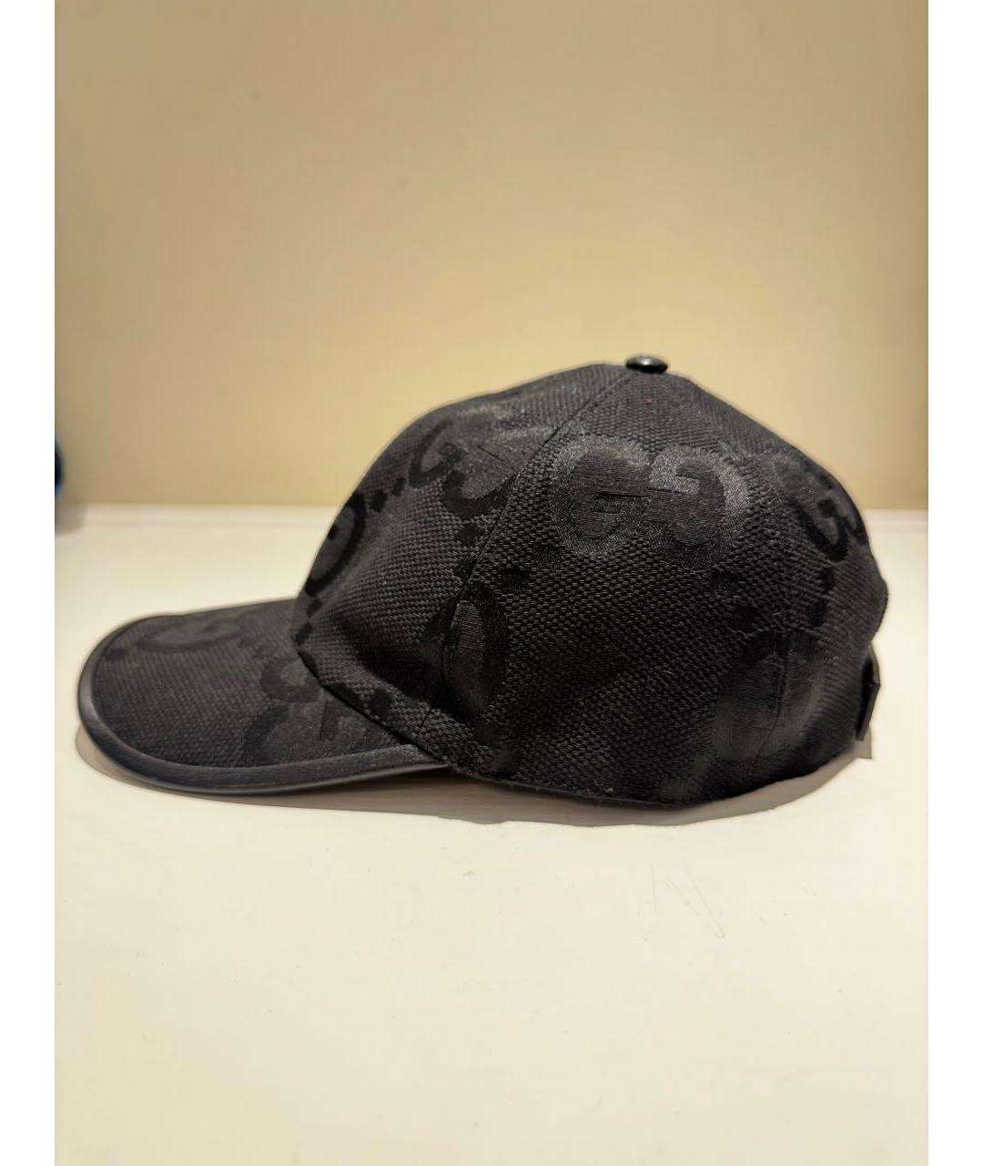 GUCCI Черная хлопковая кепка/бейсболка, фото 3