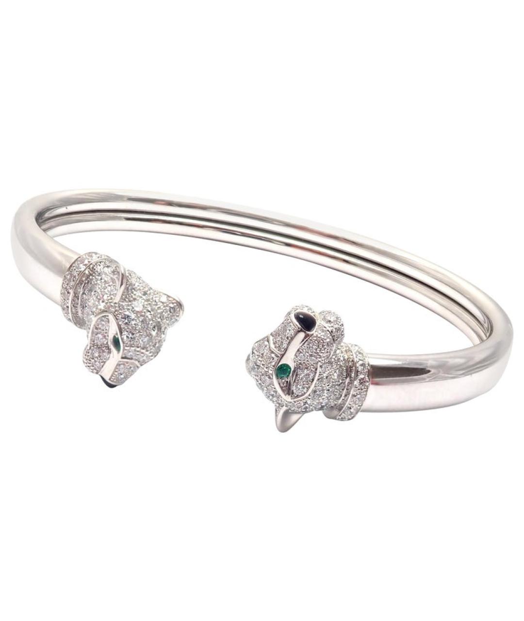 CARTIER Белый браслет из белого золота, фото 1