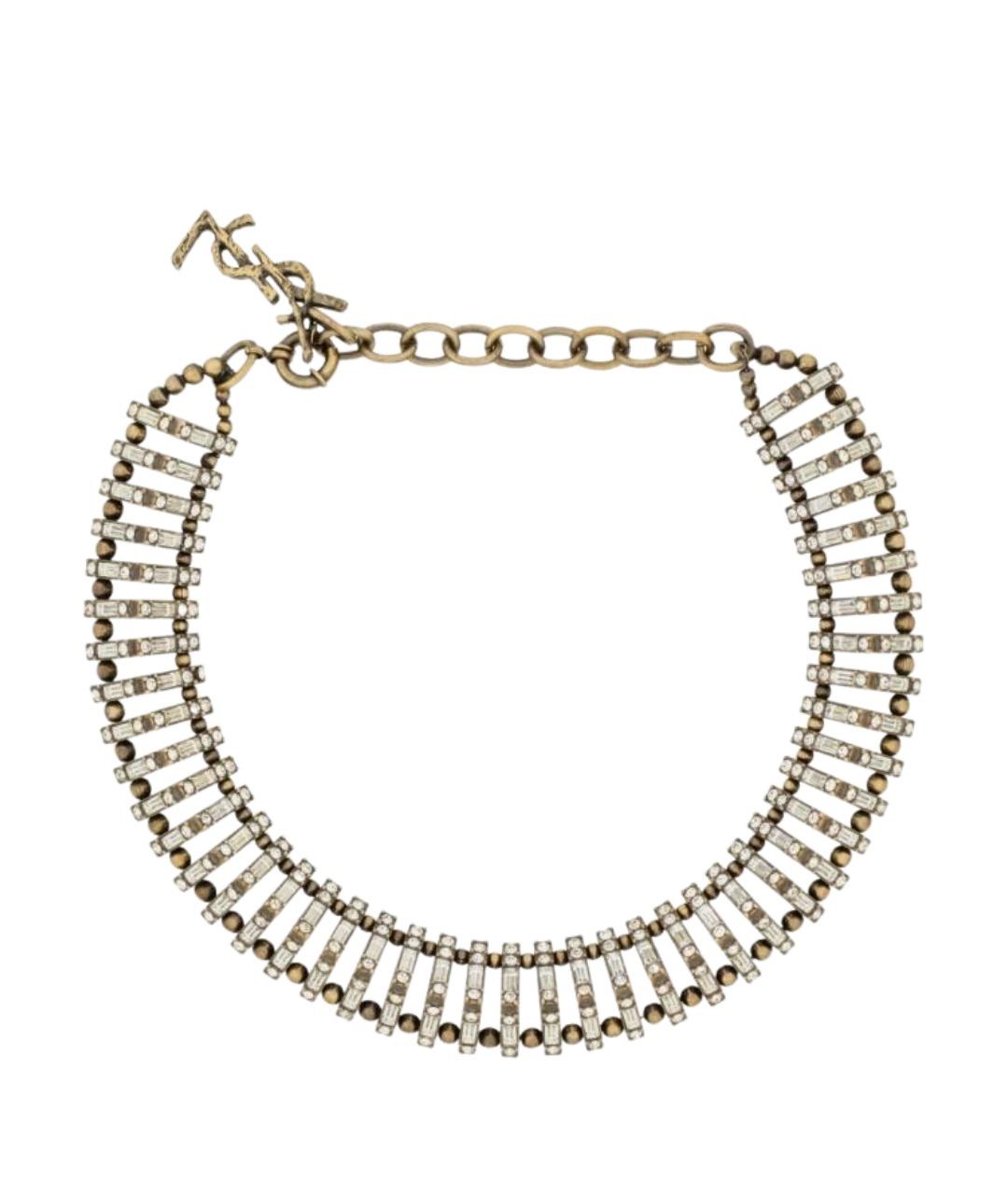 SAINT LAURENT Мульти металлическое колье, фото 1