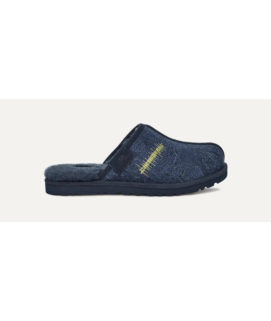 UGG Темно-синие замшевые туфли, фото 8