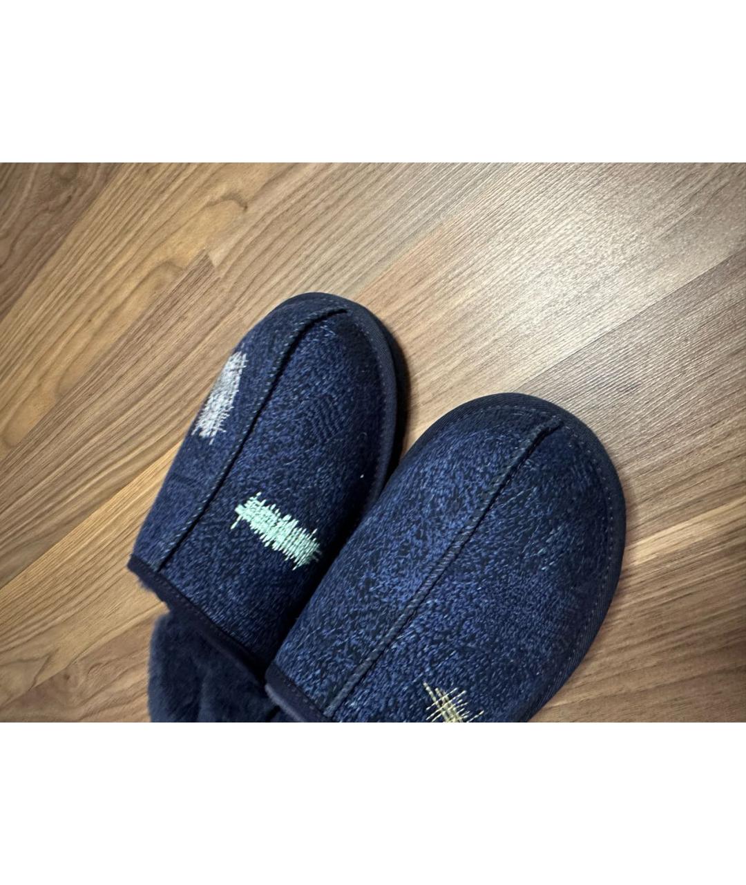 UGG Темно-синие замшевые туфли, фото 3