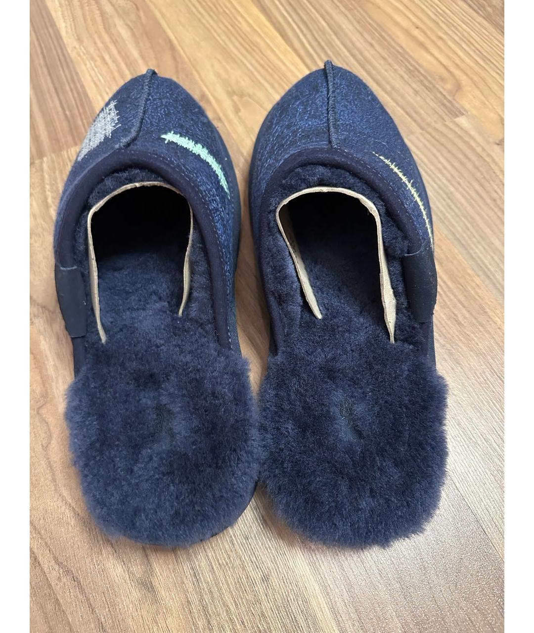 UGG Темно-синие замшевые туфли, фото 2
