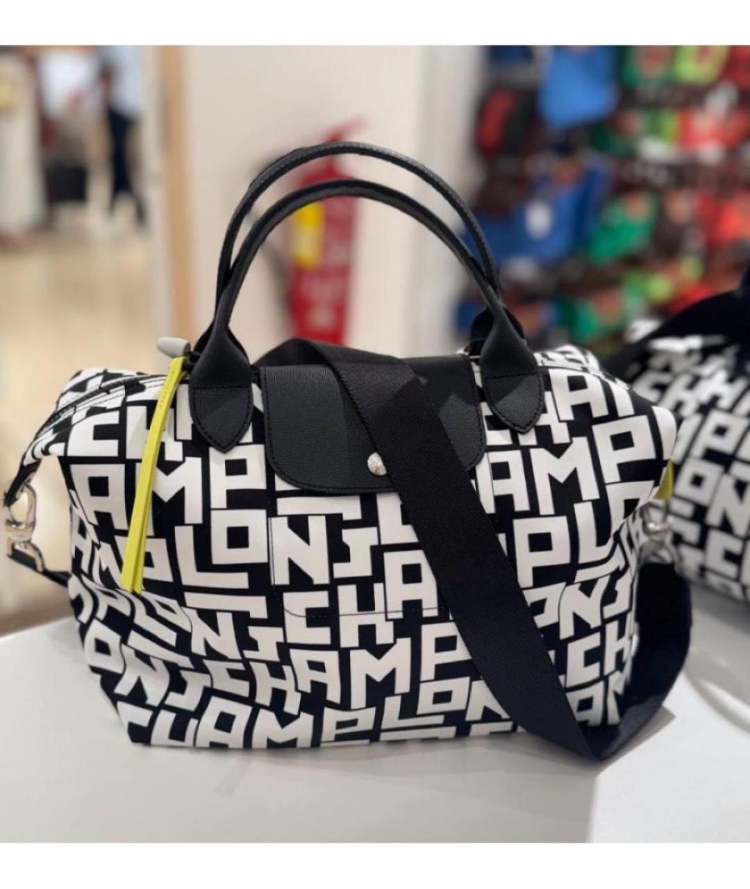 LONGCHAMP Черная сумка через плечо, фото 7