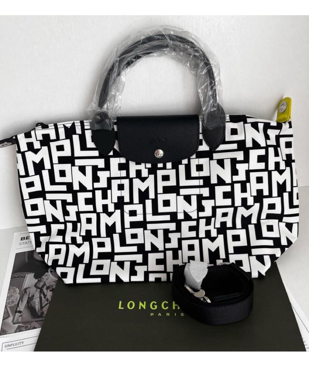 LONGCHAMP Черная сумка через плечо, фото 6