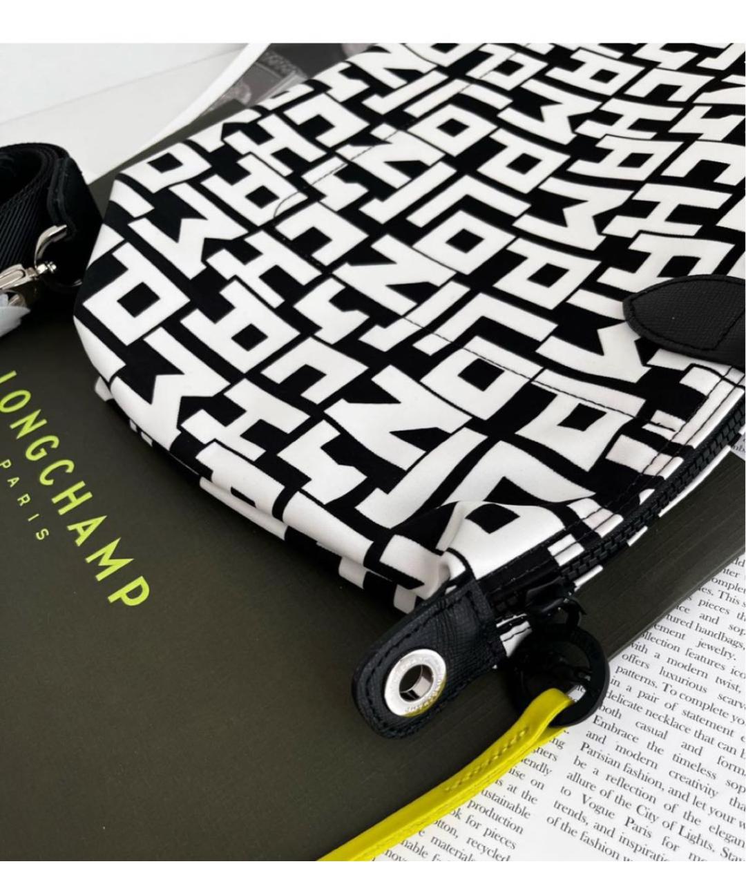 LONGCHAMP Черная сумка через плечо, фото 5