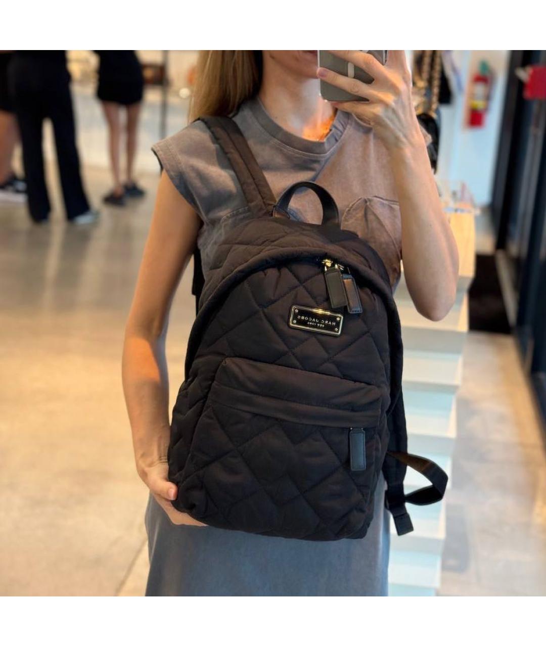 MARC JACOBS Черный рюкзак, фото 4