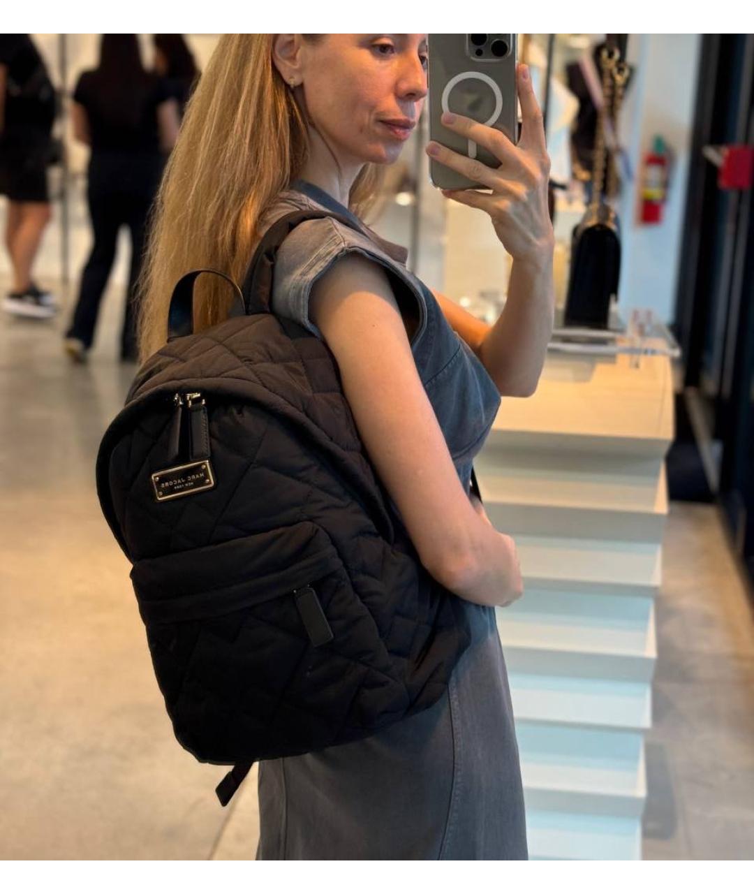 MARC JACOBS Черный рюкзак, фото 3