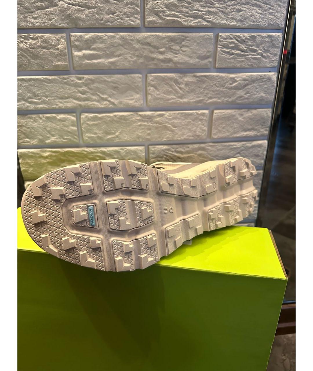 ON Бежевые низкие кроссовки / кеды, фото 4