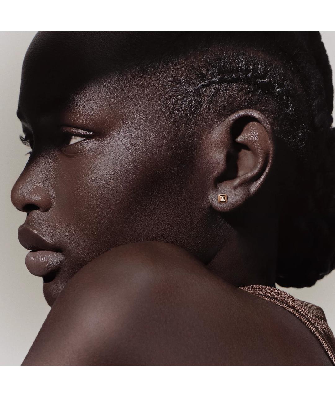 HERMES Золотые серьги из розового золота, фото 2