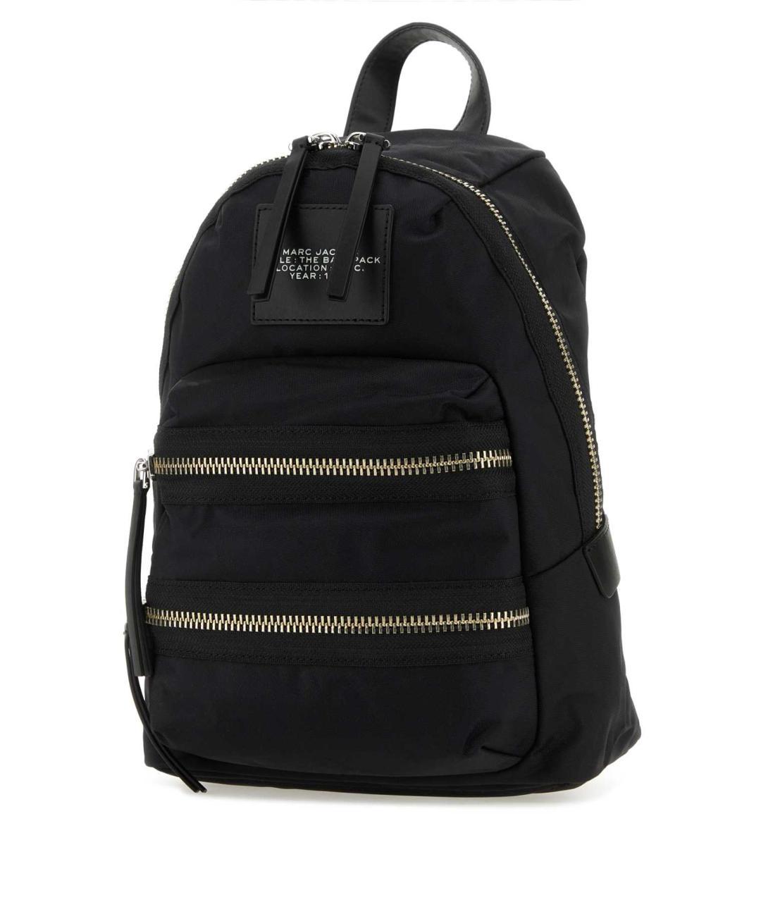 MARC JACOBS Черный тканевый рюкзак, фото 2