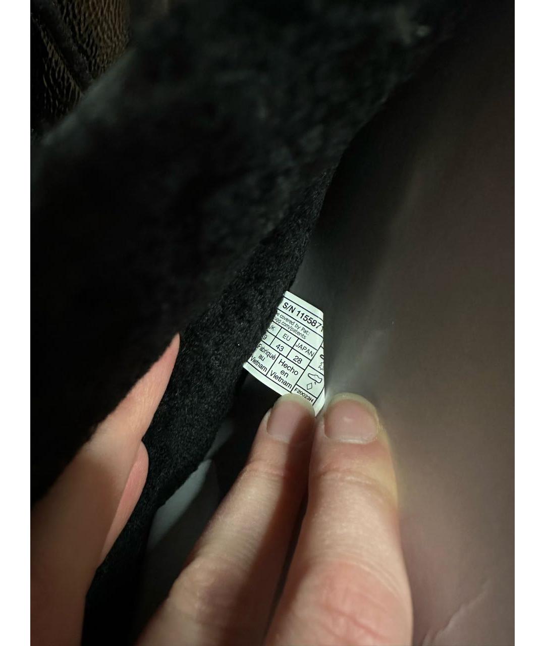 UGG AUSTRALIA Черные сапоги из лакированной кожи, фото 6