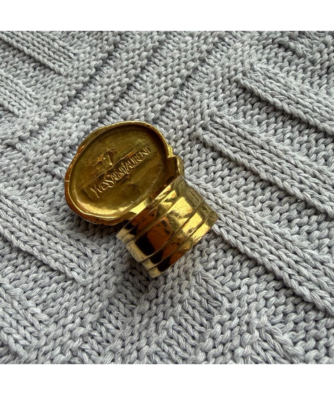 SAINT LAURENT Золотое кольцо, фото 4