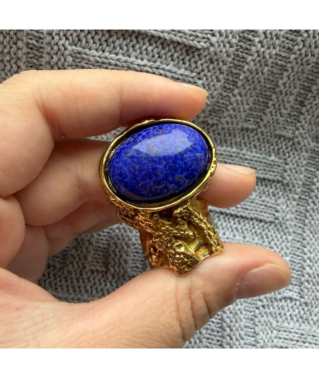 SAINT LAURENT Золотое кольцо, фото 3