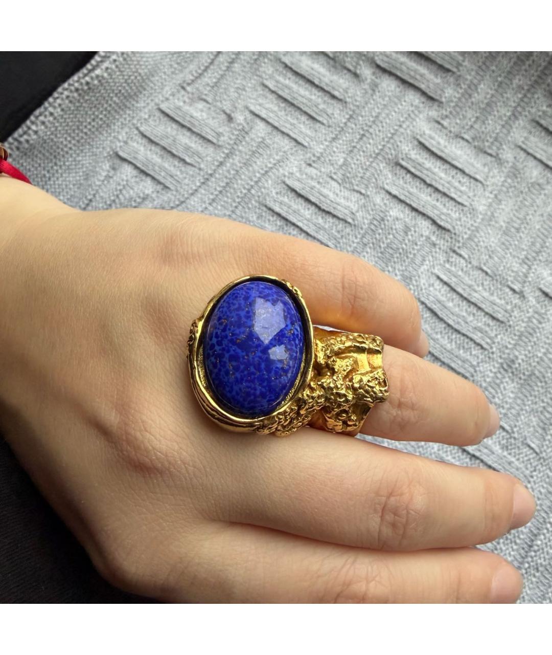 SAINT LAURENT Золотое кольцо, фото 7