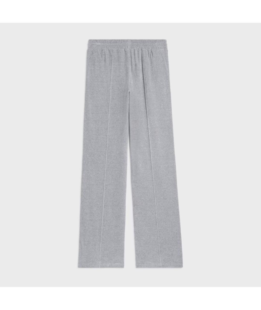 CELINE Серый хлопковый костюм с брюками, фото 5