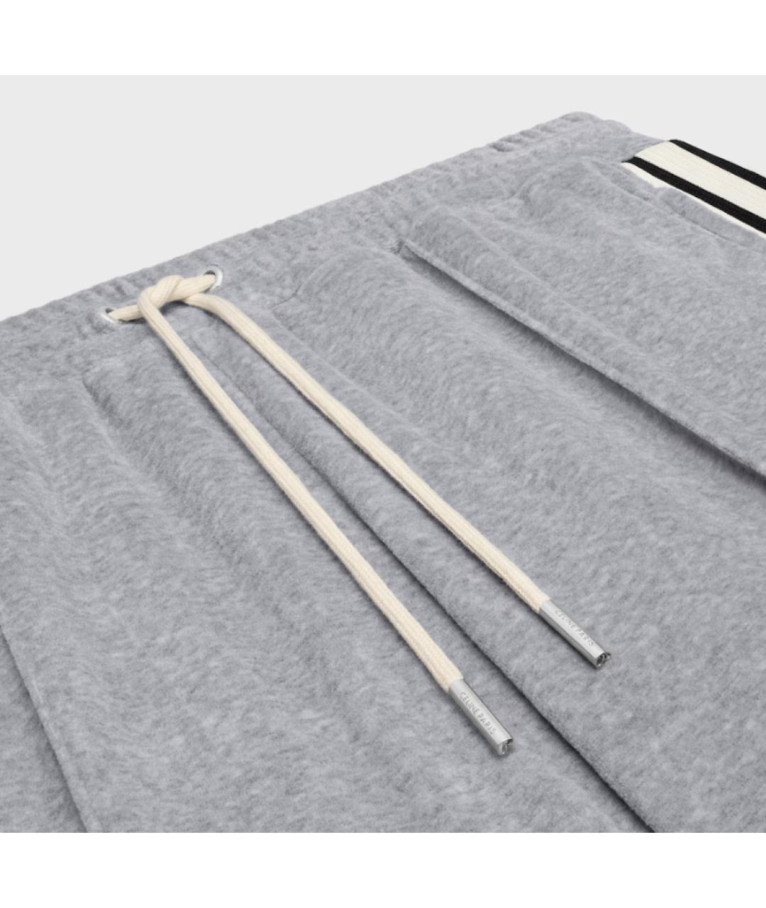 CELINE Серый хлопковый костюм с брюками, фото 6