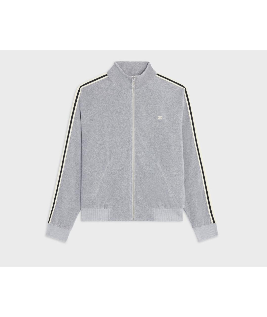 CELINE Серый хлопковый костюм с брюками, фото 8