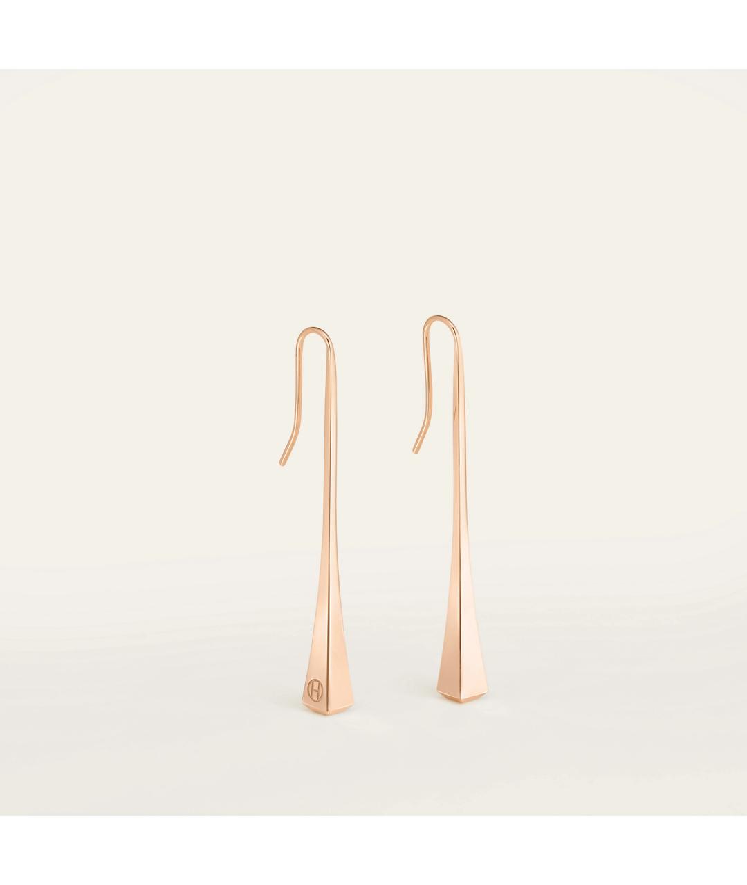 HERMES Золотые серьги из розового золота, фото 3
