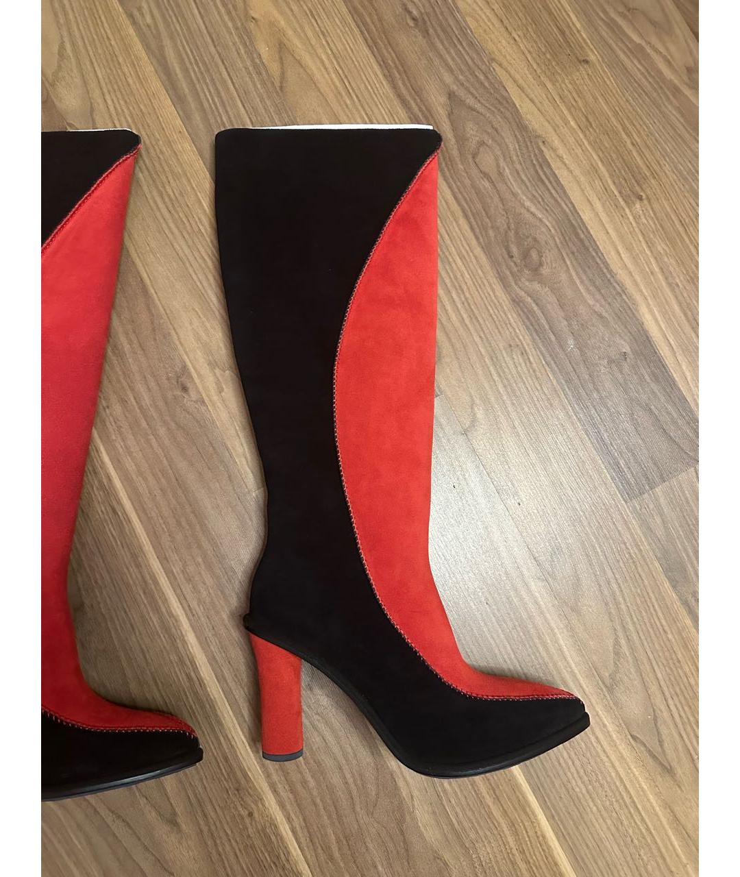 UGG AUSTRALIA Черные кожаные сапоги, фото 2