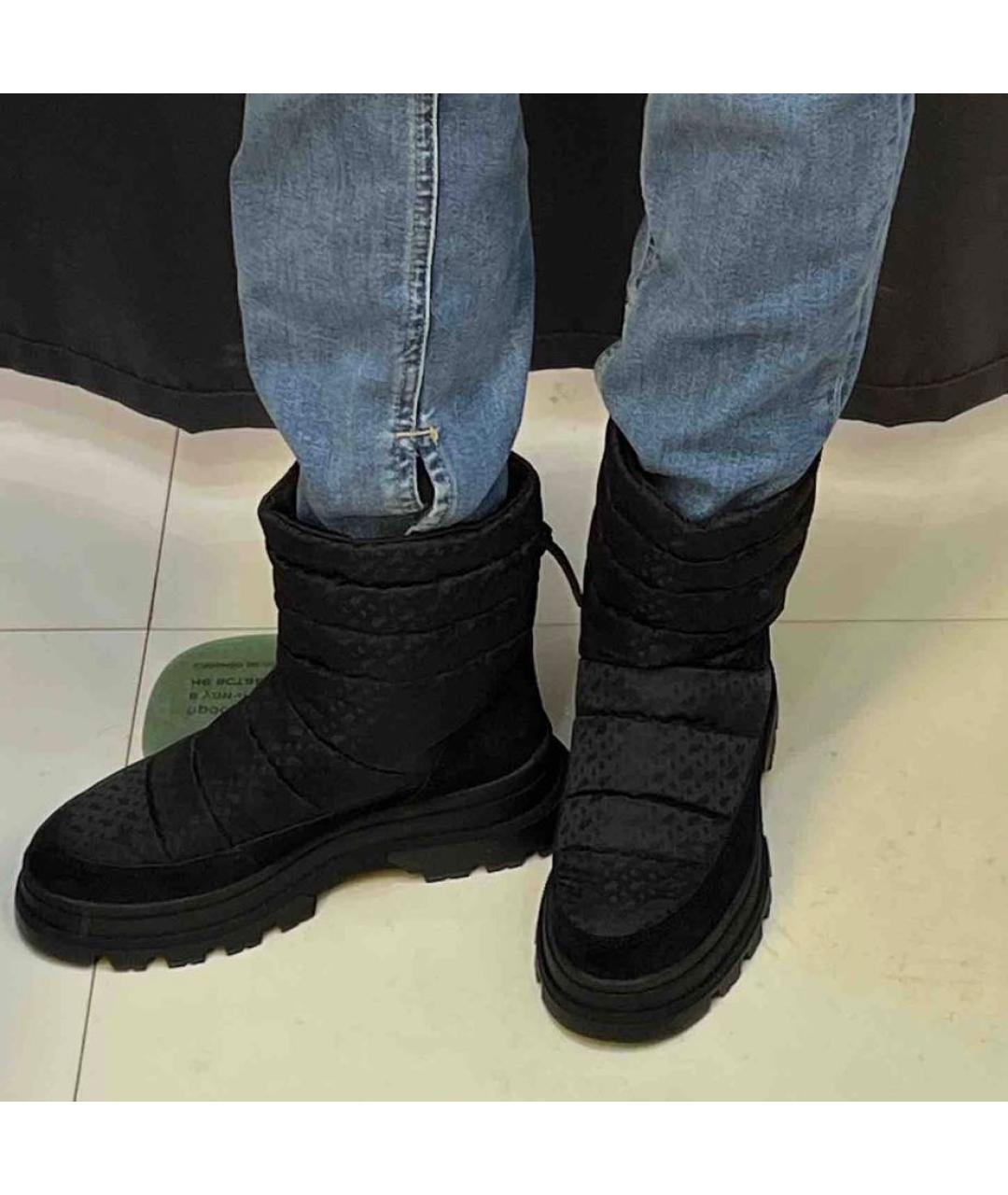 HUGO BOSS Черные высокие ботинки, фото 6
