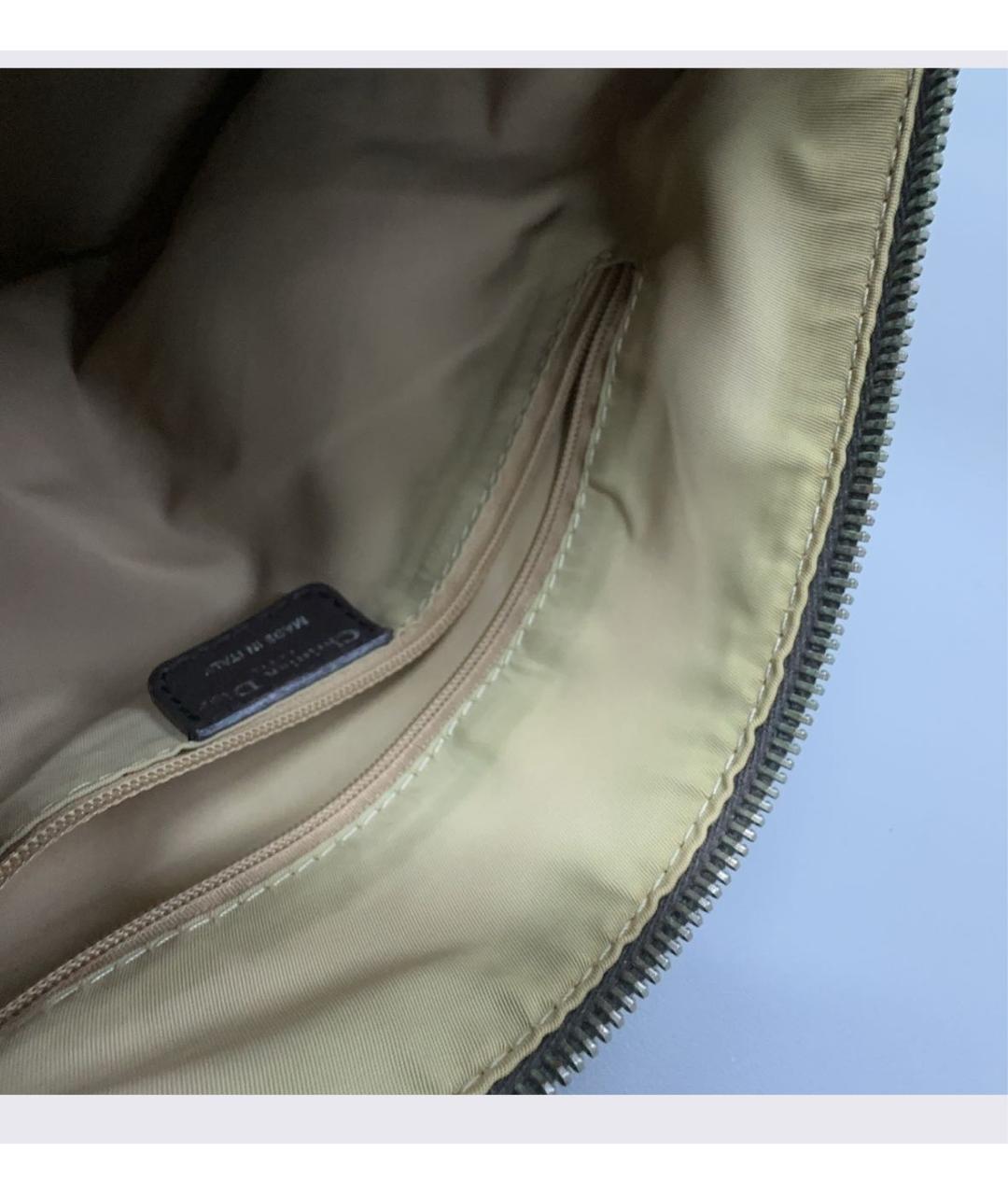 CHRISTIAN DIOR Бежевая сумка с короткими ручками, фото 8