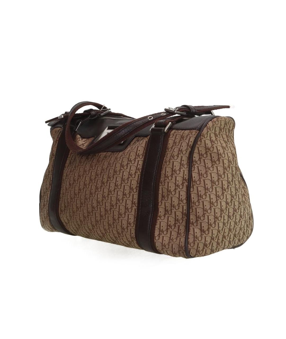 CHRISTIAN DIOR Бежевая сумка с короткими ручками, фото 2