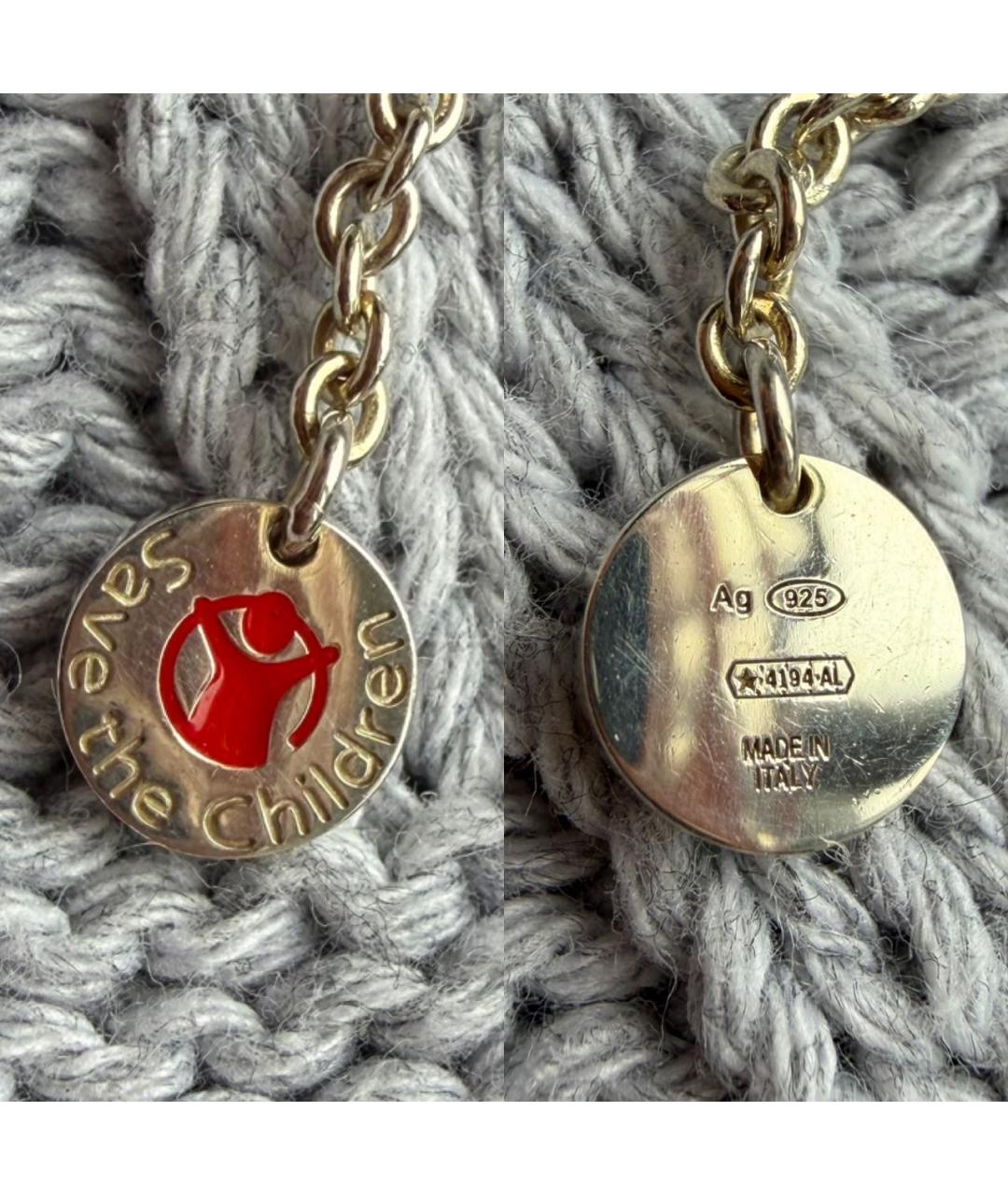 BVLGARI Серебряная серебряная подвеска, фото 8