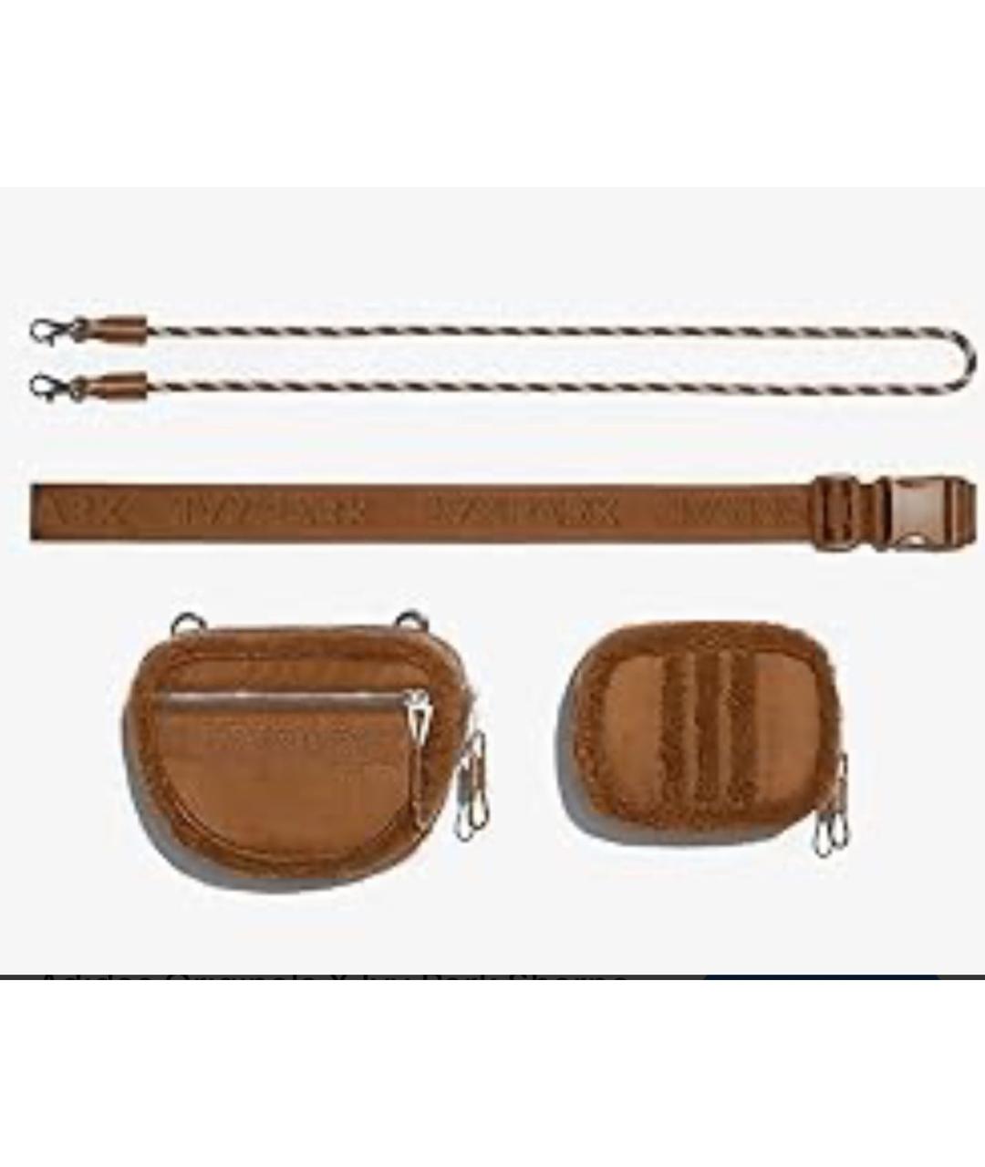 ADIDAS Коричневая поясная сумка, фото 3