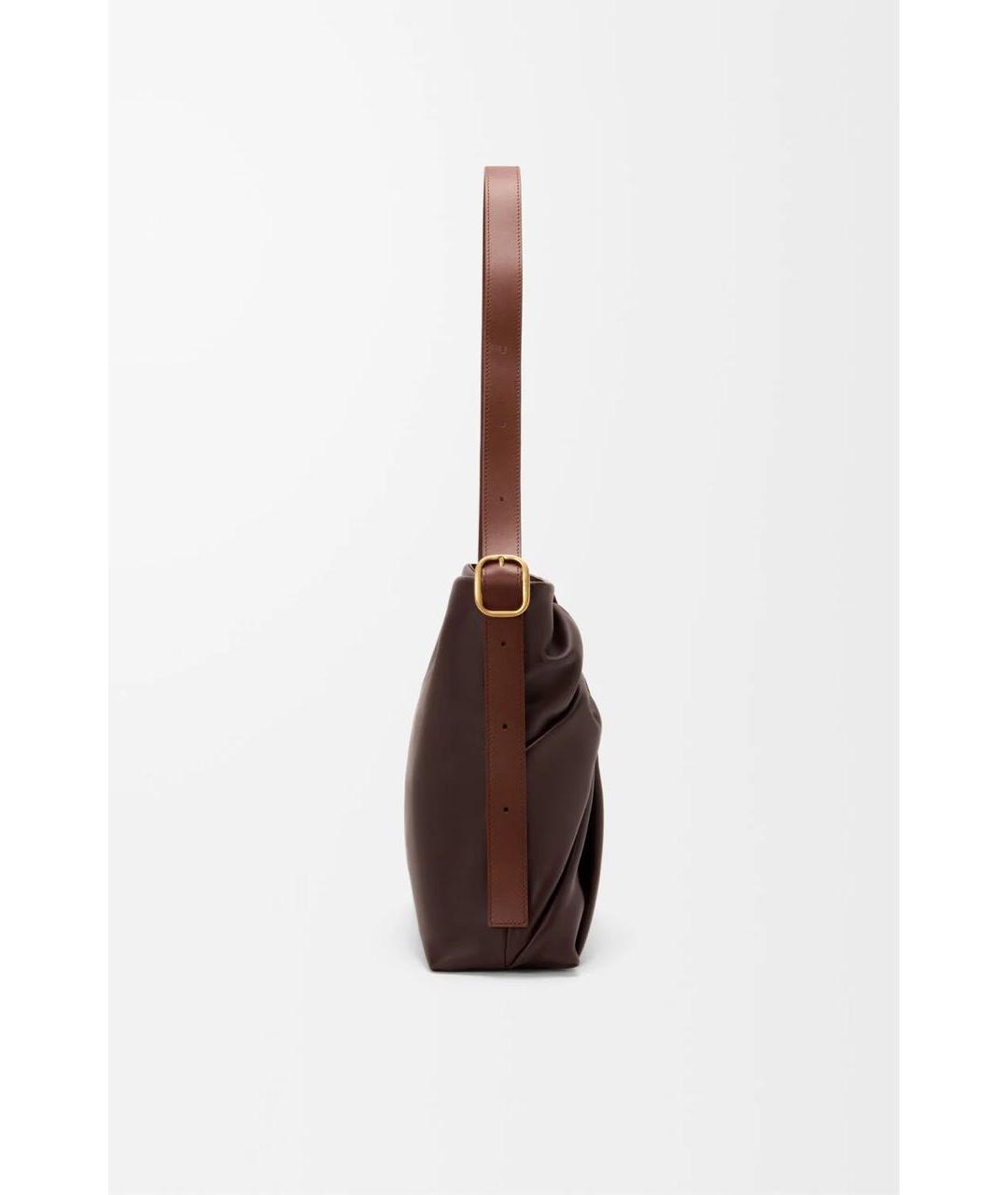 LOEWE Коричневая кожаная сумка тоут, фото 3