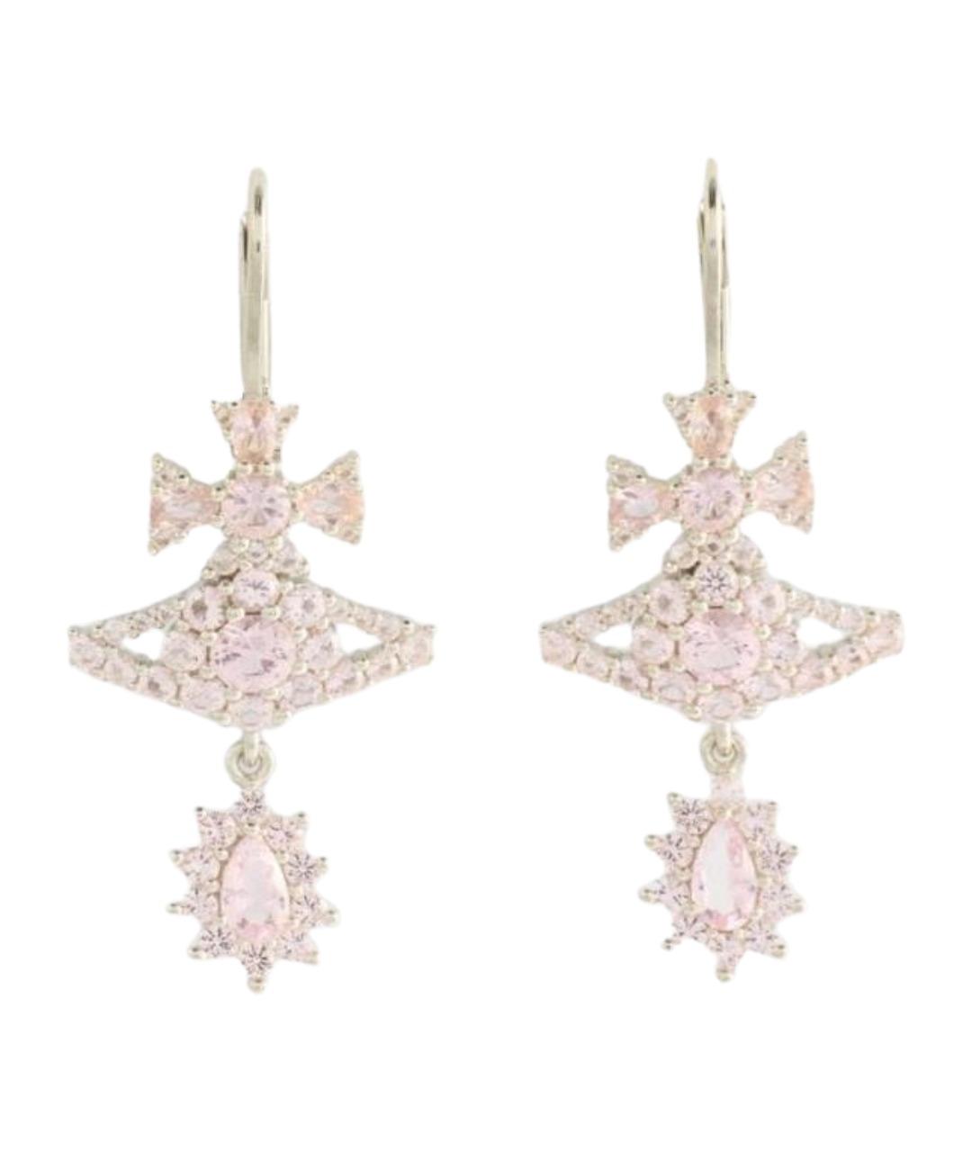 VIVIENNE WESTWOOD Серебряные латунные серьги, фото 1