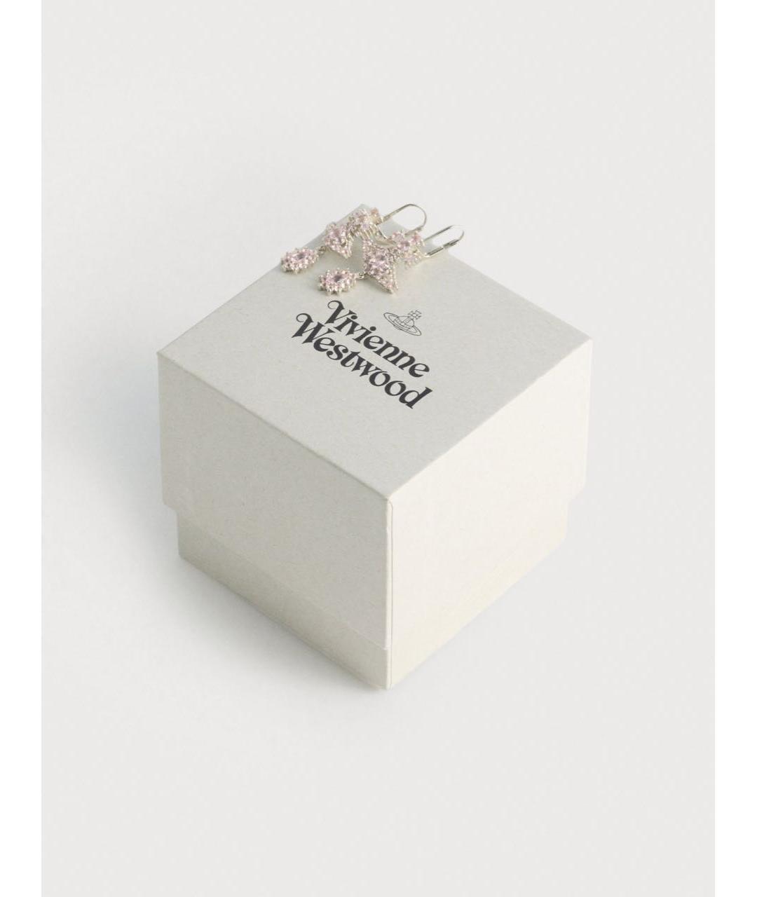 VIVIENNE WESTWOOD Серебряные латунные серьги, фото 3