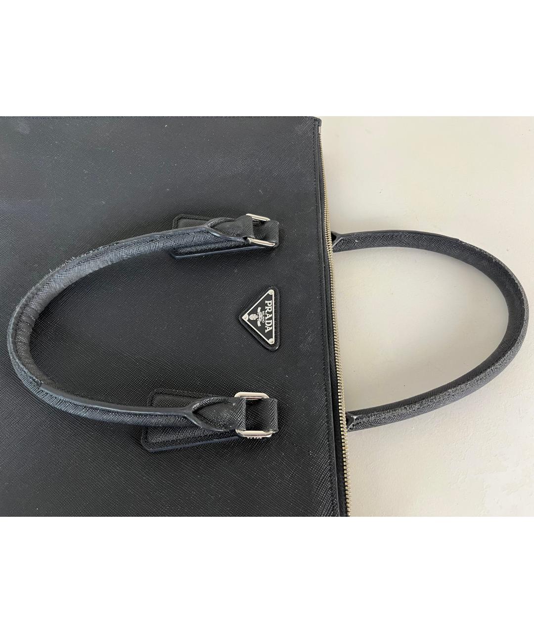 PRADA Черная сумка тоут, фото 4