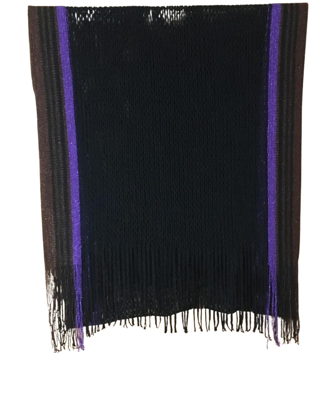 GUCCI Черный шарф, фото 1